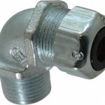 THOMAS & BETTS 0.25 to 0.375" Liquidtight Elbow Strain Relief Cord Grip 2268