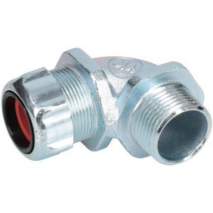 THOMAS & BETTS 0.5 to 0.625" Liquidtight Elbow Strain Relief Cord Grip 2273