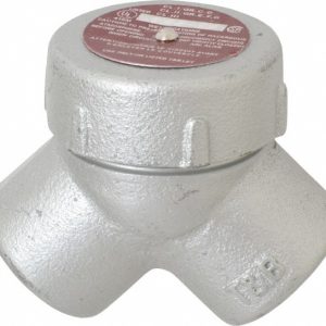 THOMAS & BETTS Conduit Elbow: For Rigid & Intermediate (IMC), Iron, 1" Trade Size LBY35-TB