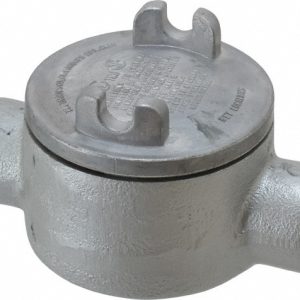 THOMAS & BETTS Electrical GUAC Box: Iron, Round, 3-1/2" OAW, 2" OAD GUAC26-TB