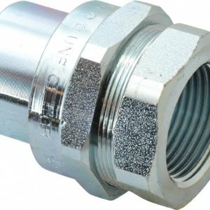 THOMAS & BETTS Conduit Female Union: For Rigid & Intermediate (IMC), Steel, 1" Trade Size UNF 305-TB
