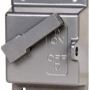 THOMAS & BETTS Switch Electrical Box Cover: Aluminum CFSTF