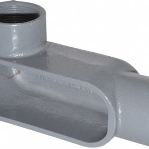 HUBBELL KILLARK Form 7, LL Body, 1-1/2" Trade, IMC, Rigid Iron Conduit Body LL57