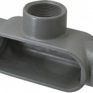 HUBBELL KILLARK Form 7, T Body, 1-1/2" Trade, IMC, Rigid Iron Conduit Body T57
