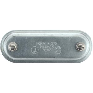 HUBBELL KILLARK 1" Trade, Steel Conduit Body Cover Plate 370