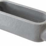HUBBELL KILLARK Form 7, C Body, 3/4" Trade, IMC, Rigid Iron Conduit Body C27