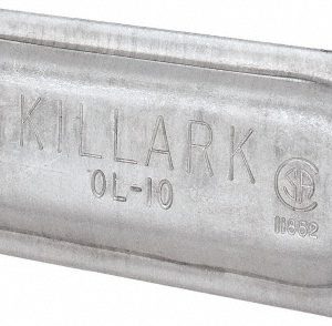 HUBBELL KILLARK 1/2" Trade, Aluminum Conduit Body Cover Plate OL-10