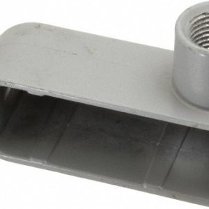 HUBBELL KILLARK Form 85, LR Body, 1/2" Trade, IMC, Rigid Aluminum Conduit Body OLR-1