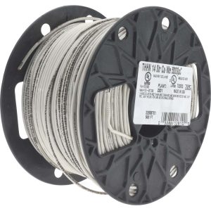 SOUTHWIRE Building Wire: THHN, 14 AWG, Nylon, Stranded Core, 500' Long 22956701