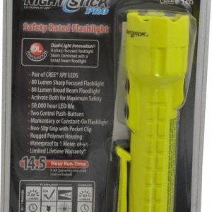 BAYCO Handheld Flashlight: LED, 80 Lumens, 14.5 hr Max Run Time, AA Battery (Not Included) XPP-5422G