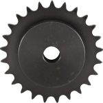 U.S. TSUBAKI Plain Bore Sprocket: 15 Teeth, 3/8" Pitch, 7/8" Bore Dia 35B15