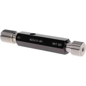 SPI Plug Thread Gage: M22x1.5 Thread, 6H Class, Double End, Go & No Go 37-204-5