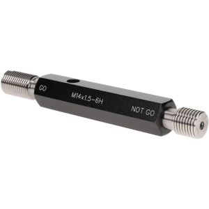 SPI Plug Thread Gage: M14x1.5 Thread, 6H Class, Double End, Go & No Go 37-196-3