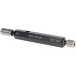 SPI Plug Thread Gage: M10x1.25 Thread, 6H Class, Double End, Go & No Go 37-192-2