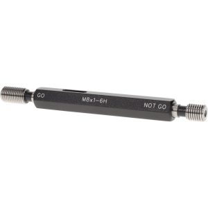 SPI Plug Thread Gage: M8x1 Thread, 6H Class, Double End, Go & No Go 37-190-6