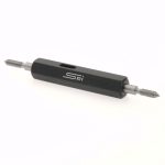 SPI Plug Thread Gage: M2.5x0.45 Thread, 6H Class, Double End, Go & No Go 37-182-3