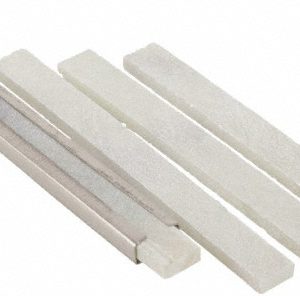 LINCOLN ELECTRIC Soapstone Marker: White, Flat Point KH791