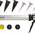 ALBION ENGINEERING Full Barrel Manual Caulk & Adhesive Applicator: 20 oz B12S20