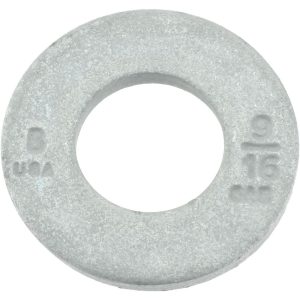 BOWMALLOY 5/8 in Screw USS Flat Washer: Steel, Bowma-Guard Finish BOW500106