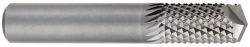 OSG Diamond Pattern Router Bit: 0.25" Dia, 0.75" LOC, 1/4" Shank Dia, Drill Point 640-2504