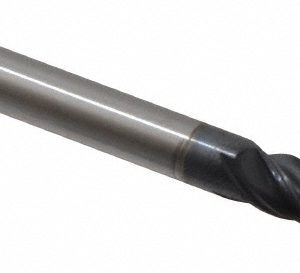 ACCUPRO Corner Chamfer End Mill: 1/4" Dia, 3/4" LOC, 4 Flute, 0.0100" Chamfer Width, Solid Carbide 95168771