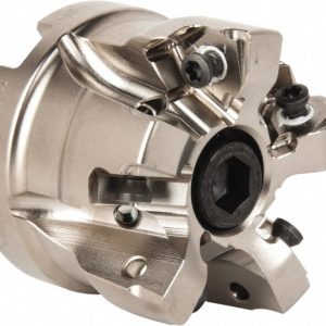 SECO 2" Cut Diam, 3/4" Arbor Hole Diam, 0.295" Max Depth, Indexable Square-Shoulder Face Mill 02642872