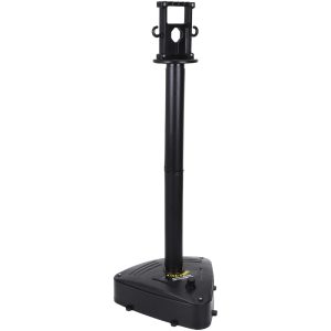 PRO-SAFE Free Standing Retractable Barrier Post: Plastic Post, Plastic Base STN-XD-B