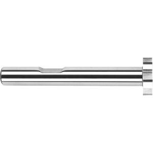 HARVEY TOOL Woodruff Keyseat Cutter: 1" Cut Dia, 5/64" Cut Width, 1/2" Shank Dia, Straight Tooth 55930