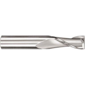 SGS Diamond Pattern Router Bit: 0.5" Dia, 1.5" LOC, 1/2" Shank Dia, End Mill 72967