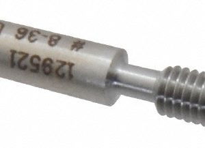 GF GAGE Plug Thread Gage: #8-36 Thread, 2B & 3B Class, Single End, Go W016436GK