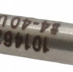 GF GAGE Plug Thread Gage: #4-40 Thread, 2B Class, Single End, No Go W0112402BNK