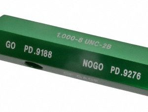 GF GAGE Plug Thread Gage: #1-8 Thread, 2B Class, Double End, Go & No Go W1000082BS