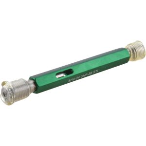 GF GAGE 5/16-24 Thread, Steel, Screw Thread Insert (STI) Class 3B, Plug Thread Insert Go/No Go Gage H0312243BS