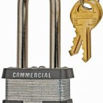 MASTER LOCK Padlock: Laminated Steel, Keyed Alike, 1-9/16" Wide 3KALH-3753