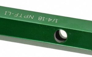 GF GAGE Pipe Thread Plug Gage: Tapered, 1/4-18, Class L-1, Single End P025018NL1SE