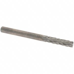OSG Diamond Pattern Router Bit: 0.125" Dia, 0.5" LOC, 1/8" Shank Dia, End Mill 415-1250