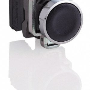 SQUARE D Push-Button Switch: 0.87" Mounting Hole Dia, Momentary (MO) XB4BA21