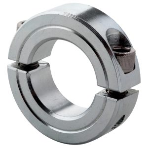 CLIMAX METAL PRODUCTS Shaft Collar: Clamp, 1.125" Bore Dia, 1-7/8" OD, Steel 2C-112-Z