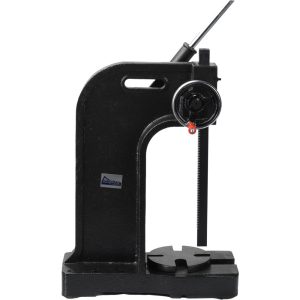 GIBRALTAR Arbor Press: 1-1/4" Ram, 6-1/4" Throat Depth, 3 Ton Pressure, 12" Stroke, 17-1/2" Max Work Height 805-11305