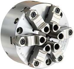 BUCK CHUCK COMPANY Self-Centering Manual Lathe Chuck: 6-Jaw, 6" Dia B8066