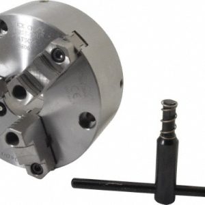 BUCK CHUCK COMPANY Self-Centering Manual Lathe Chuck: 3-Jaw, 6" Dia B8063