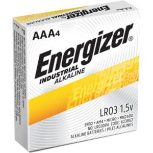ABILITYONE Standard Battery: Size AAA, Alkaline 92797026AB