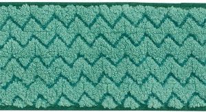 RUBBERMAID HYGEN 18 inch Microfiber Dust Pad, Green FGQ41200GR00
