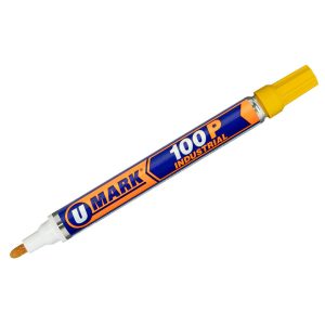 VALUE COLLECTION Liquid Paint Marker: Yellow, Oil Base, Bullet Tip 10206