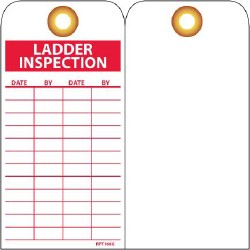 ACCUFORMNMC Inspection Tag: 3" High, Unrippable Vinyl, "DANGER" RPT168G