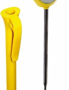 COOPER -40 to 450°F, Wide Range Flat Head Design Thermometer DFP450W-0-8