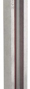 LDI INDUSTRIES 1/2-20 Thread, 5-1/2 Inch Sight Length, Closed Circuit Liquid Level Sight Gauge G605-07-A-1