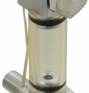 LDI INDUSTRIES 1/2-20 Thread, 1-9/32 Inch Sight Length, 125 Max psi, Closed Circuit Liquid Level Rigid Plastic Sight Gauge G613-03-A-1