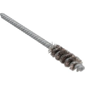 SCHAEFER BRUSH 1/8 Inch Inside Diameter, 5/16 Inch Actual Brush Diameter, Stainless Steel, Power Fitting and Cleaning Brush 08743-12