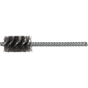 SCHAEFER BRUSH 1/2 Inch Inside Diameter, 11/16 Inch Actual Brush Diameter, Stainless Steel, Power Fitting and Cleaning Brush 08746-12